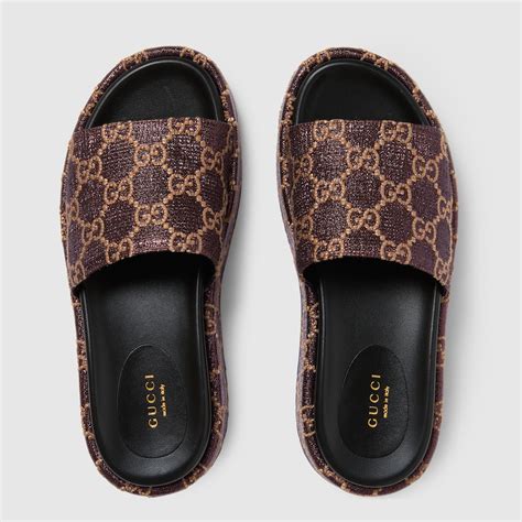 gucci slip ons women's|Gucci slides women clearance.